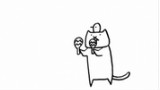 【JOJO/手书】猫先生的Walk Like An Egyptian&Last Train Home